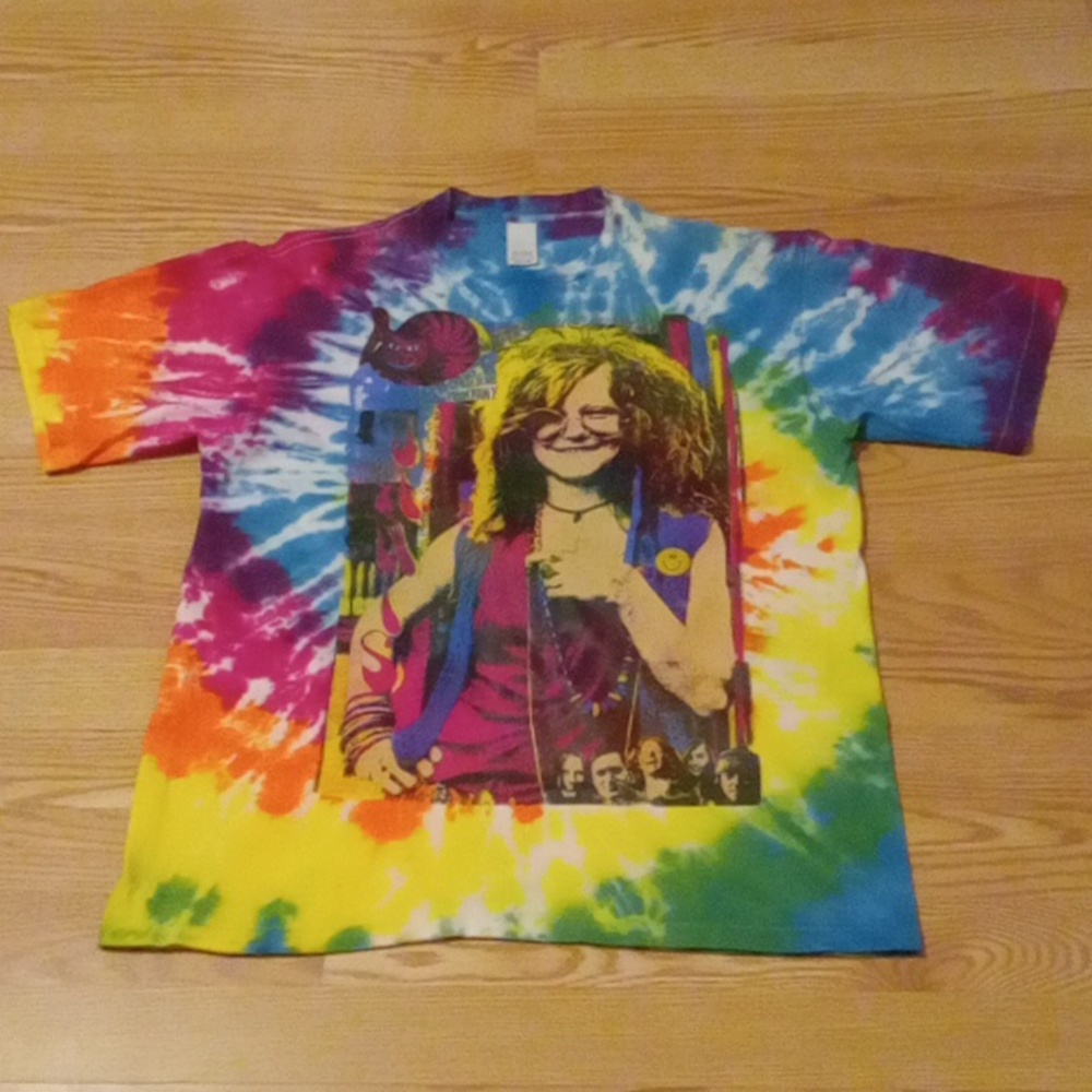Rare vintage Janis Joplin concert T-shirt medium.